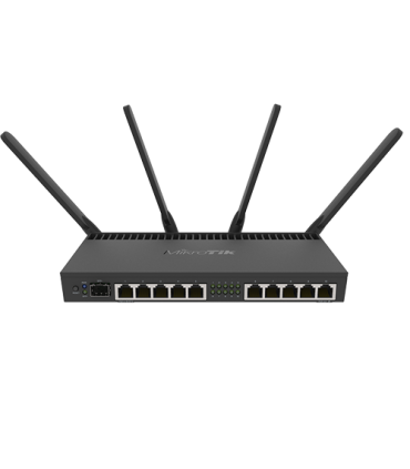Router wireless MIKROTIK RB4011iGS+5HacQ2HnD-IN, 802.11AC 10xGig LAN, SFP+ 10Gbp, 1U Rack 19''
