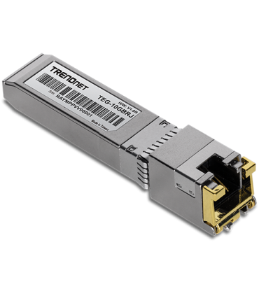 Modul RJ45 SFP+, 1/2.5/5/10G, 100/50/50/30m - TRENDnet TEG-10GBRJ