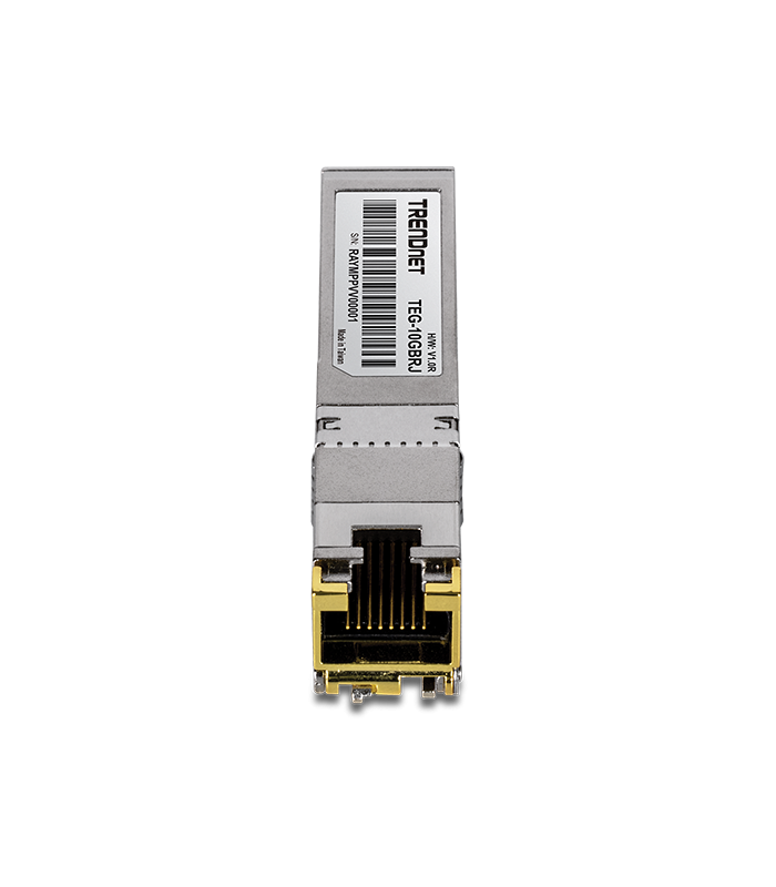 Modul RJ45 SFP+, 1/2.5/5/10G, 100/50/50/30m - TRENDnet TEG-10GBRJ