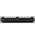 Patch Panel 12 porturi RJ45 UTP 10', Cat6 - TRENDnet TC-P12C6