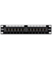 Patch Panel 12 porturi RJ45 UTP 10', Cat6 - TRENDnet TC-P12C6