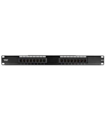 Patch Panel 16 porturi RJ45 UTP, Cat6 - TRENDnet TC-P16C6