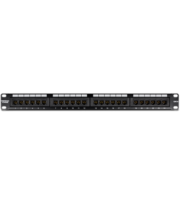 Patch Panel 24 porturi RJ45 UTP, Cat6 - TRENDnet TC-P24C6