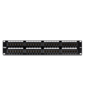 Patch Panel 48 porturi RJ45 UTP, Cat6 - TRENDnet TC-P48C6
