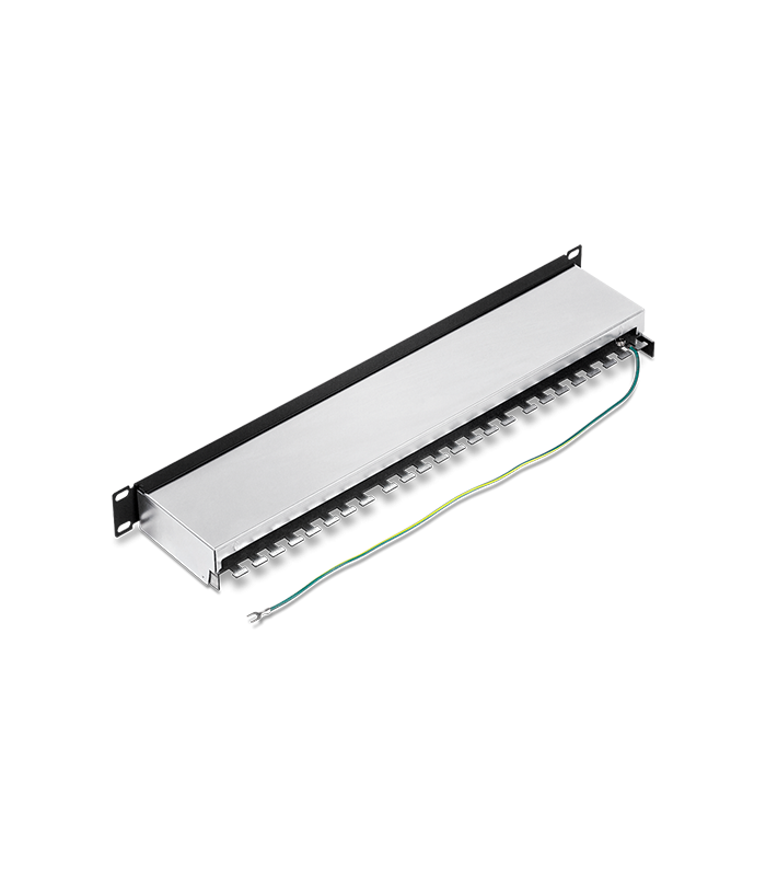 Patch Panel 16 porturi RJ45 UTP, Cat6a, Ecranat, 1U - TRENDnet TC-P16C6AS