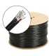 Cablu autoportant negru TSY-FTP5E-MESS