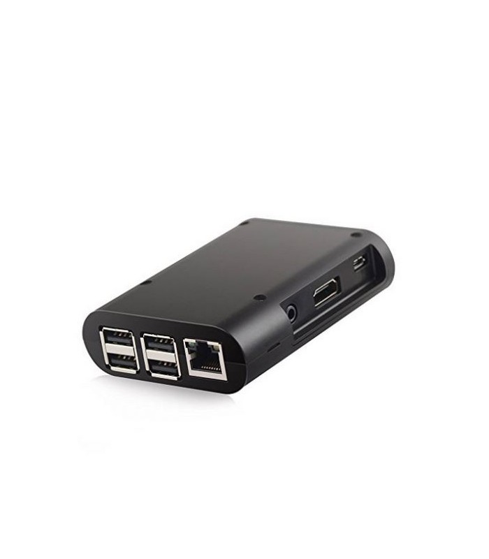 Carcasa Neagra pentru Raspberry Pi 3 Model B+