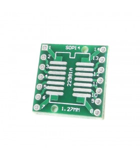 Placă Adaptoare SOP14, SSOP14 și TSSOP14 către DIP