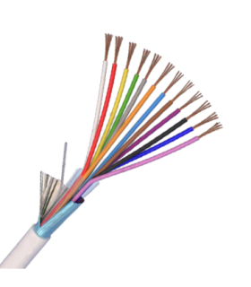 Cablu de alarma 12 fire ecranate, cupru integral, 100m - Eraya AL11222-100