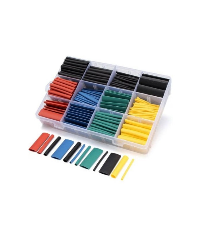 Set Tuburi termocontractabile 530 buc multicolore