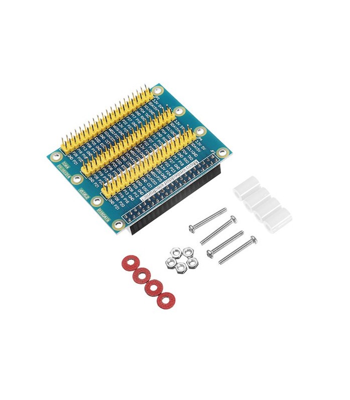 Placa expansiune triplă Raspberry Pi 3 Model B