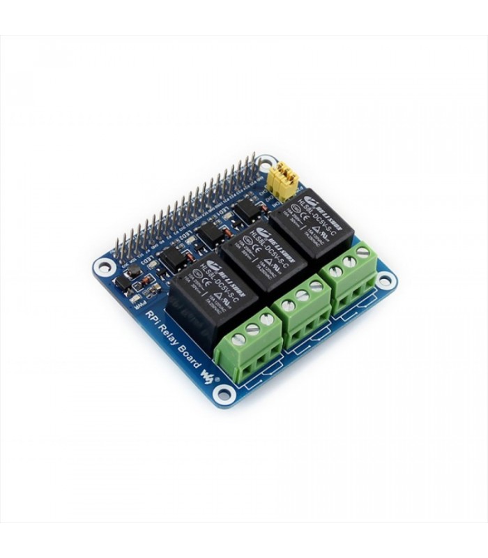 Placa expansiune relee Raspberry Pi 3 Model B