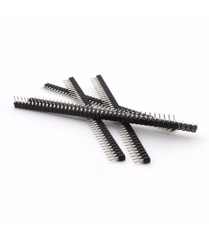 Baretă pini rotunzi mamă 2.54mm