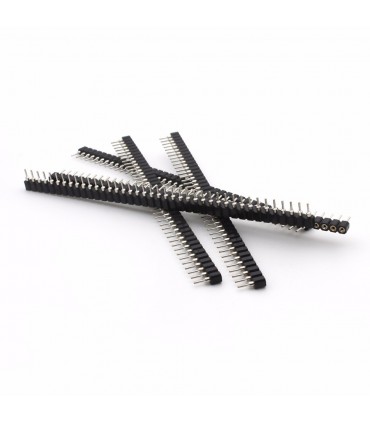 Baretă pini rotunzi mamă 2.54mm