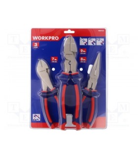 Set clești Workpro 3