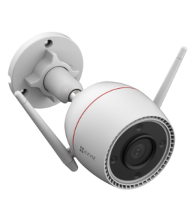 Camera IP EZVIZ de exterior, WI-Fi, rezolutie 2K+, Audio bidirectional, distanta IR 30 metri, imagini color 24/7 CS-H3c-2K+