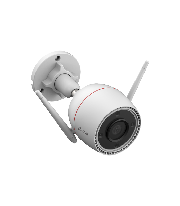 Camera IP EZVIZ de exterior, WI-Fi, rezolutie 2K+, Audio bidirectional, distanta IR 30 metri, imagini color 24/7 CS-H3c-2K+