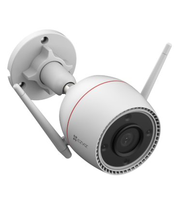 Camera IP EZVIZ de exterior, WI-Fi, rezolutie 2K+, Audio bidirectional, distanta IR 30 metri, imagini color 24/7 CS-H3c-2K+