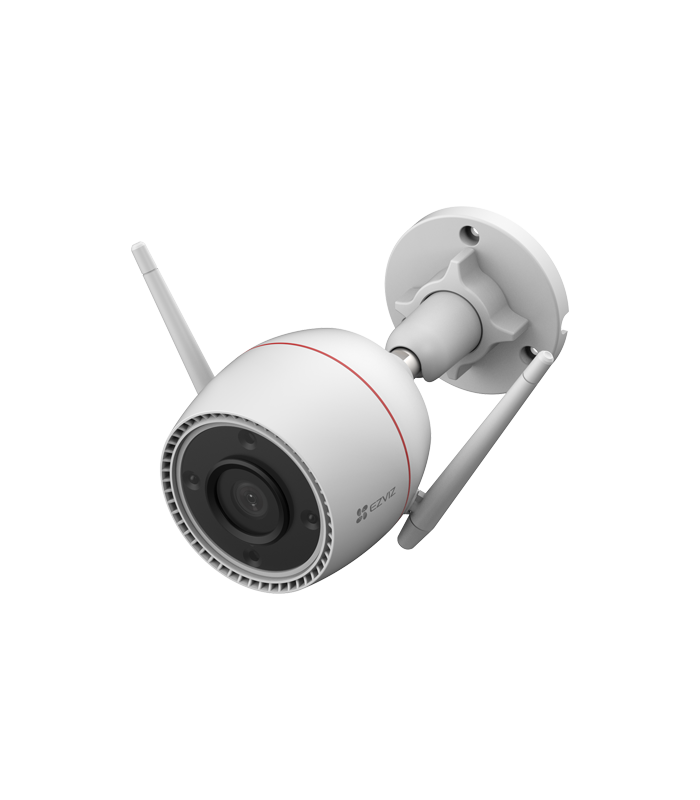 Camera IP EZVIZ de exterior, WI-Fi, rezolutie 2K+, Audio bidirectional, distanta IR 30 metri, imagini color 24/7 CS-H3c-2K+