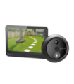 Vizor electronic smart EZVIZ, Wi-Fi, FullHD 1080P, monitor 4.3 inch, acumulator 4600mAh, senzor miscare PIR, slot SDcard