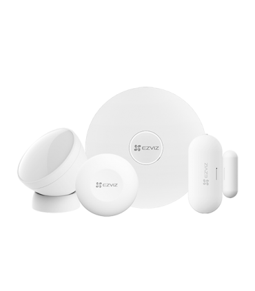 Kit sistem de alarma Smart Home EZVIZ, comunicare Wireless ZigBee CS-B1 (Home Sensor Kit)