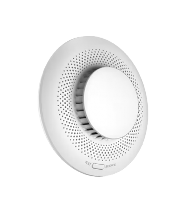 Senzor de fum Smart Home EZVIZ, avertizare optica si acustica, comunicare Wireless ZigBee CS-T4C