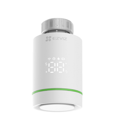Termostat inteligent EZVIZ, pentru calorifer, afisaj LED, precizie 0.5°C, comunicare Wireless ZigBee CS-T55-R100-G