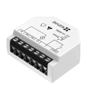 Releu inteligent Wi-Fi pentru aplicatii Smart Home EZVIZ, 1 canal 250Vc.a. max. 16A CS-T35-R100-W