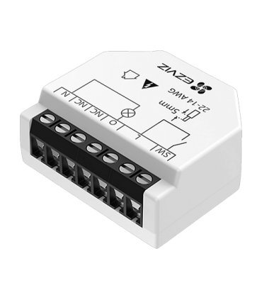 Releu inteligent Wi-Fi pentru aplicatii Smart Home EZVIZ, 1 canal 250Vc.a. max. 16A CS-T35-R100-W