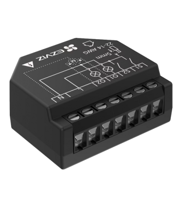 Releu inteligent Wi-Fi pentru aplicatii Smart Home EZVIZ, 2 canale 250Vc.a. max. 16A CS-T36-R100-WM