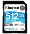 Card de memorie SD Kingston Canvas GO Plus 512GB