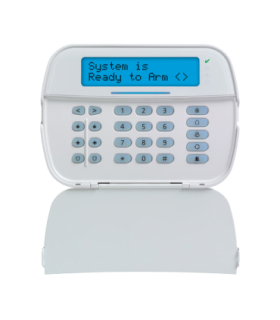 Tastatura LCD alfanumerica, cablata, 128 zone, cititor proximitate, SERIA PRO - DSC HS2LCDPROEE3