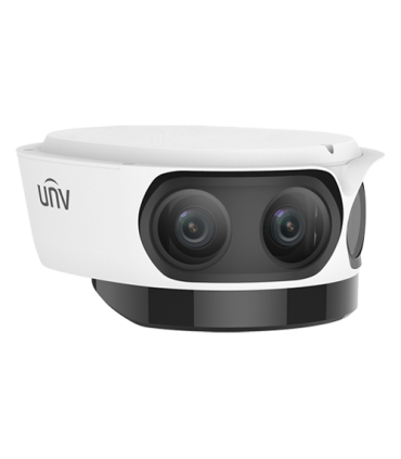 LightHunter, OmniView - Camera IP 4x4MP, lentile 2.8mm, 180Â°, IR 50m, Alarma, PoE - UNV IPC8544EA-KM-I1