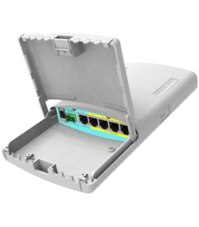 Router PowerBox Pro de exterior, 5 x Gigabit 4 PoE, 1 x SFP, RouterOS L4 - Mikrotik RB960PGS-PB