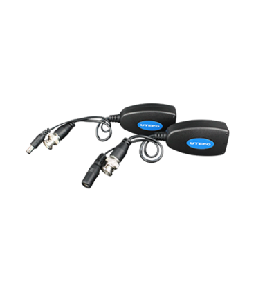 Video balun Full HD pasiv, BNC - RJ45, Alimentare, HDCVI/AHD/HDTVI - UTEPO UTP101PV-HD12