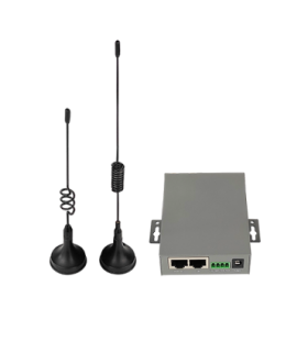 Router industrial 2 porturi 10/100M, RS232, 4G, WiFi, Management - UTEPO URT6102