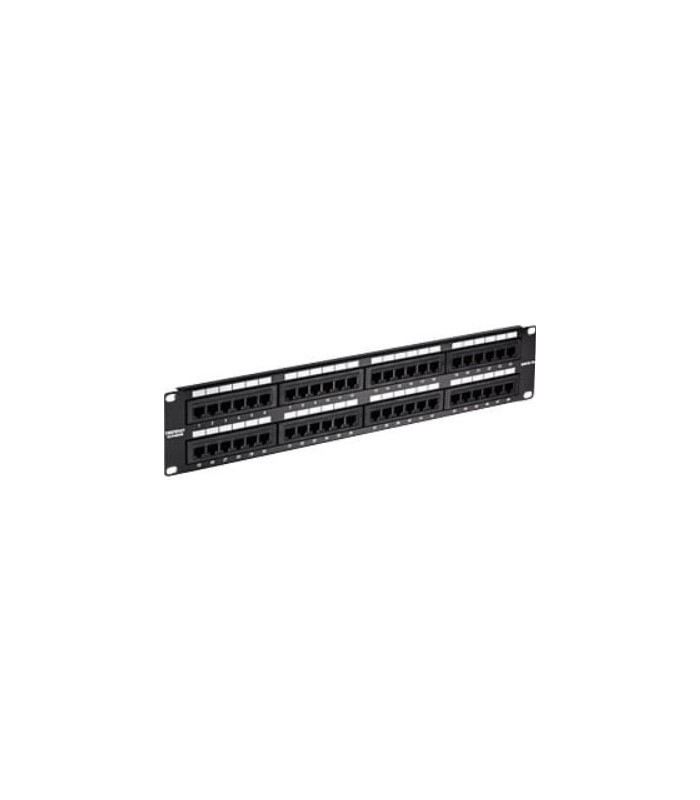 Patch Panel 48 porturi RJ45 UTP 19', Cat5/5e - TRENDnet TC-P48C5E