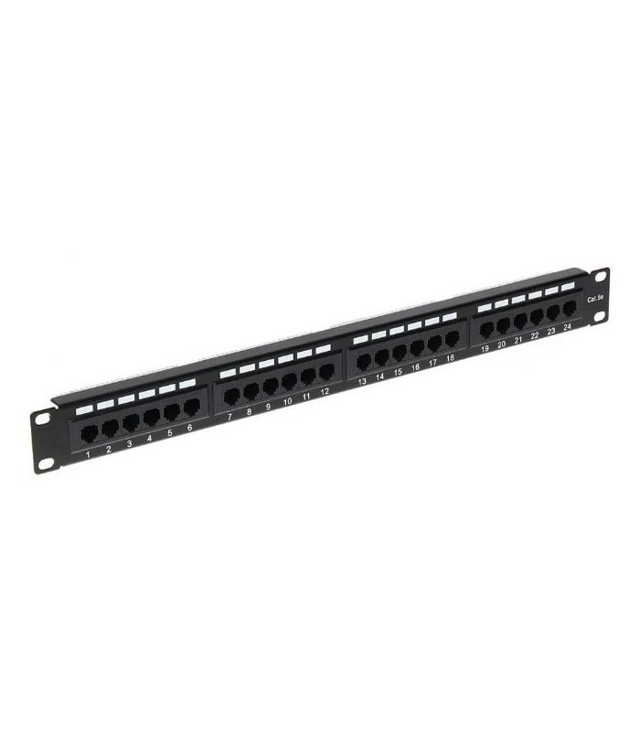 Patch Panel TRENDnet TC-P24C5E, 24 porturi, Black