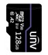 Card memorie 128GB, PURPLE CARD - UNV TF-128G-T