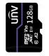 Card memorie 128GB, PURPLE CARD - UNV TF-128G-T