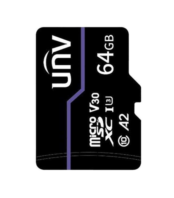 Card memorie 64GB, PURPLE CARD - UNV TF-64G-T