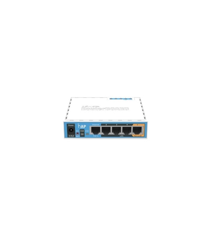 Router Mikrotik HAP, ac lite, 500 Mbit/s, Alb, Power over Ethernet (PoE) Suport