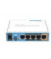 Router Mikrotik HAP, ac lite, 500 Mbit/s, Alb, Power over Ethernet (PoE) Suport