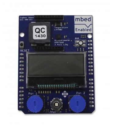 Shield de aplicație mbed LCD grafic 128x32 accelerometru cu 3 axe