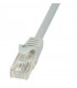 Patch cord Gigabit UTP cat6, LSZH, 0.15m, alb - ASYTECH Networking TSY-PC-UTP6-015M-W