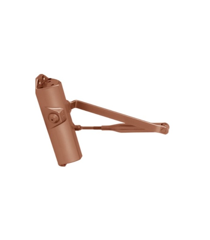 Amortizor hidraulic maro inchis cu brat articulat - DORMA TS68-BROWN