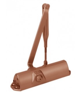 Amortizor hidraulic maro inchis cu brat articulat - DORMA TS68-BROWN