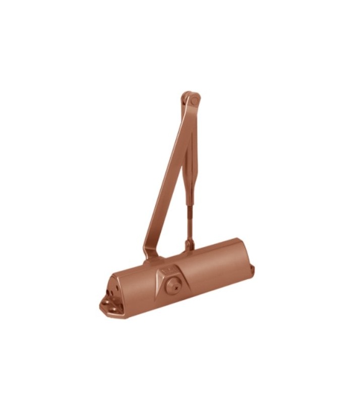 Amortizor hidraulic maro inchis cu brat articulat - DORMA TS68-BROWN