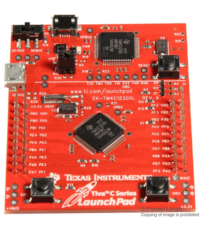 Placa de dezvoltare LaunchPad ARM Cortex-M4F