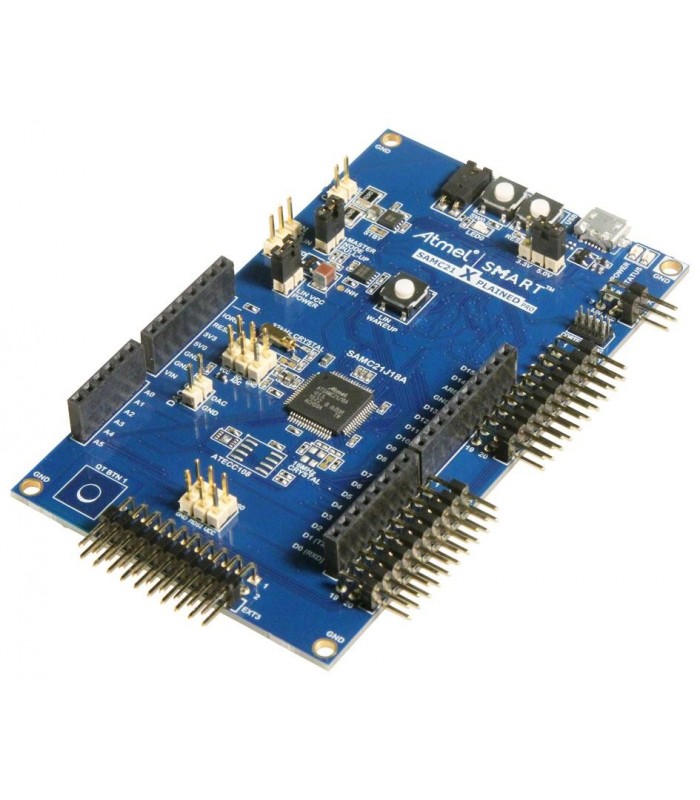 Kit de evaluare, SAM C21 Xplained Pro, ATSAMC21J18A MCU, Debugger încorporat 